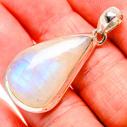 Rainbow Moonstone Pendants handcrafted by Ana Silver Co - PD35889