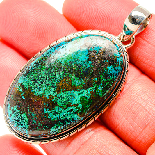 Shattuckite Pendants handcrafted by Ana Silver Co - PD35895