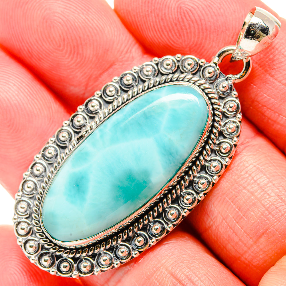 Larimar Pendants handcrafted by Ana Silver Co - PD35905