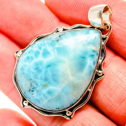 Larimar Pendants handcrafted by Ana Silver Co - PD35910