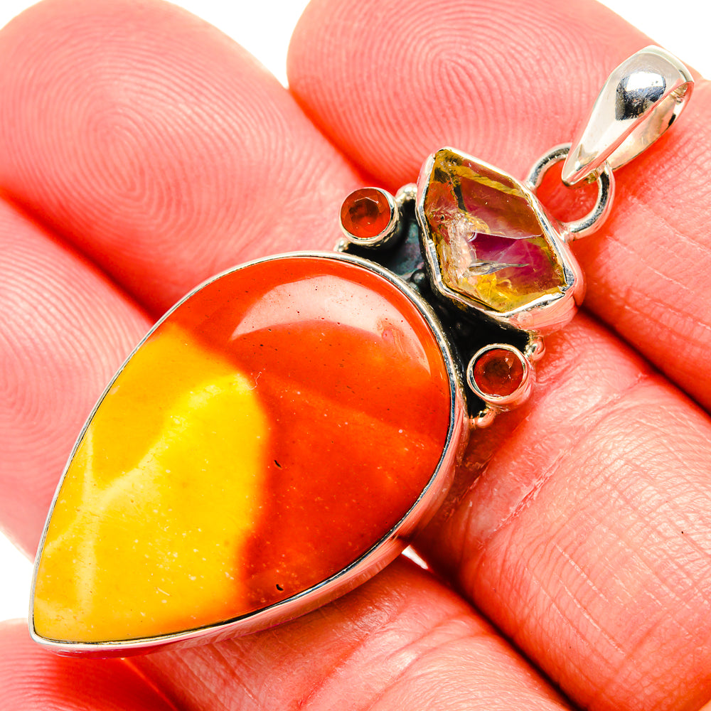 Mookaite Pendants handcrafted by Ana Silver Co - PD35913