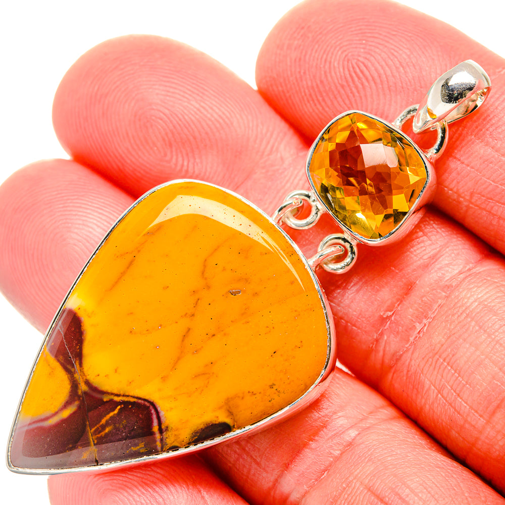 Mookaite Pendants handcrafted by Ana Silver Co - PD35923