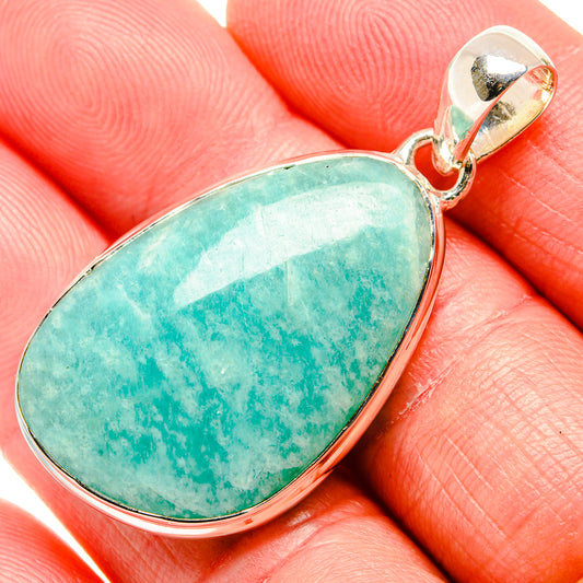 Amazonite Pendants handcrafted by Ana Silver Co - PD35926