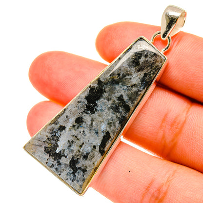 Larvikite Pendants handcrafted by Ana Silver Co - PD3593