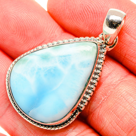 Larimar Pendants handcrafted by Ana Silver Co - PD35930