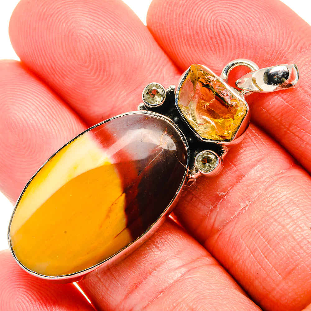 Mookaite Pendants handcrafted by Ana Silver Co - PD35940