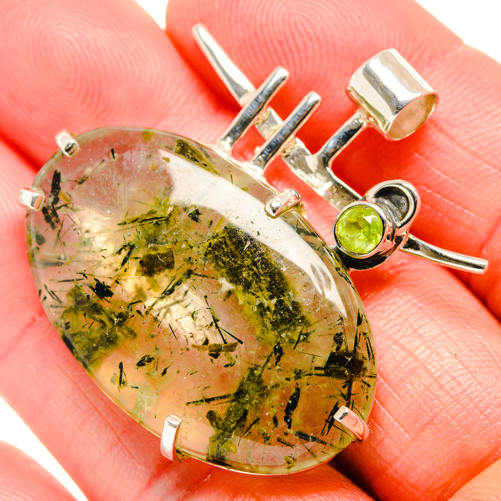 Prehnite Pendants handcrafted by Ana Silver Co - PD35954