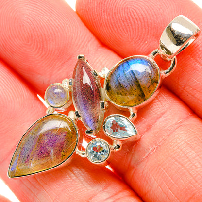 Labradorite Pendants handcrafted by Ana Silver Co - PD35956