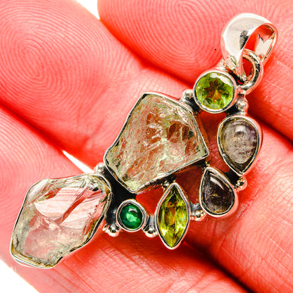 Aquamarine Pendants handcrafted by Ana Silver Co - PD35974