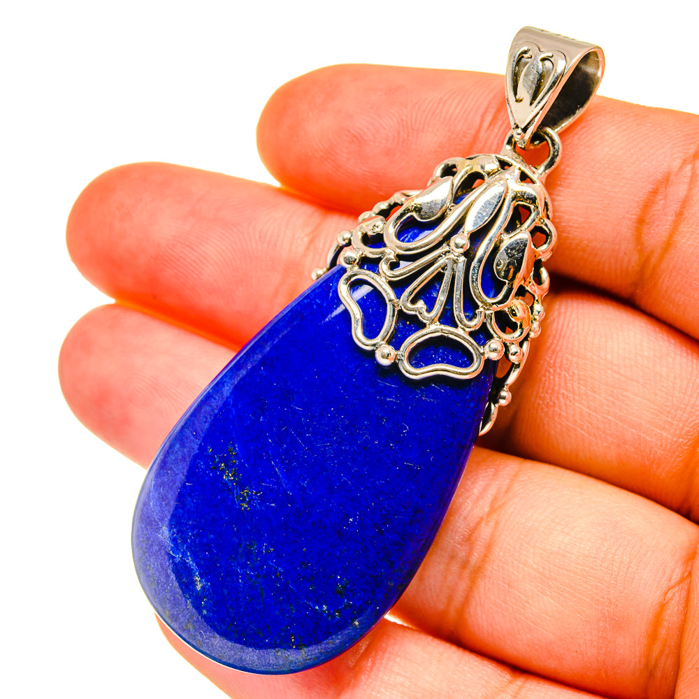 Lapis Lazuli Pendants handcrafted by Ana Silver Co - PD3598