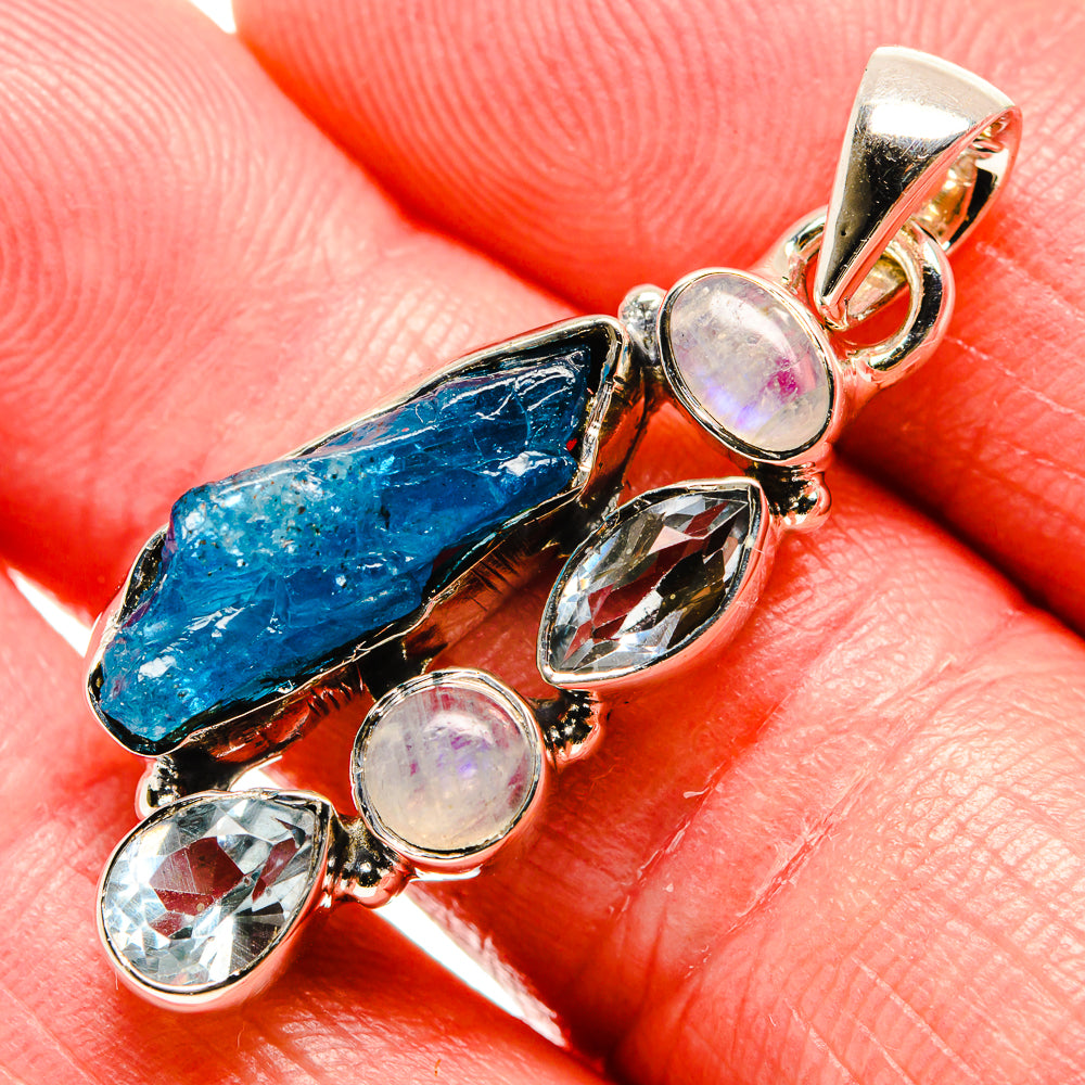 Apatite Pendants handcrafted by Ana Silver Co - PD35985