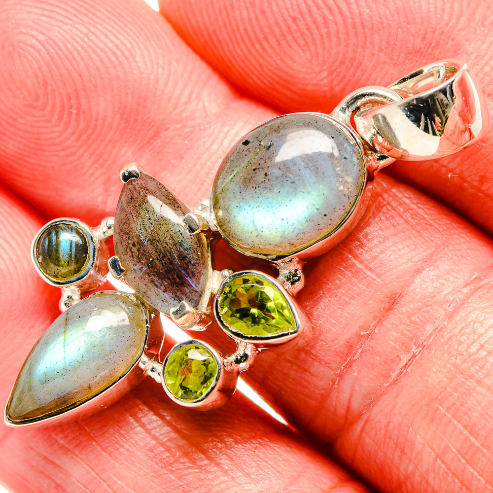 Labradorite Pendants handcrafted by Ana Silver Co - PD35989