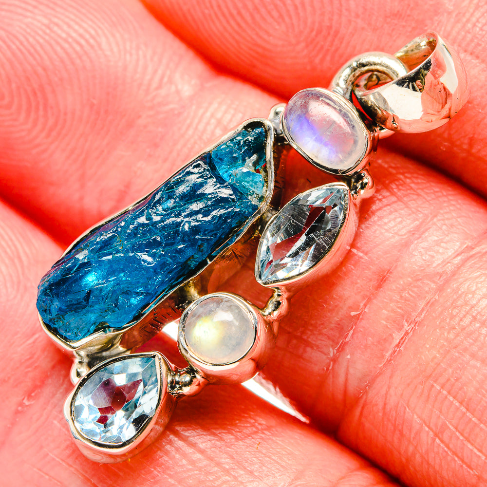 Apatite Pendants handcrafted by Ana Silver Co - PD35991