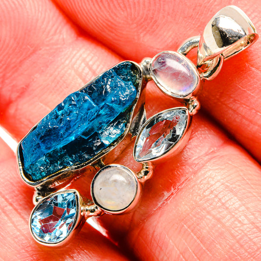 Apatite Pendants handcrafted by Ana Silver Co - PD35996