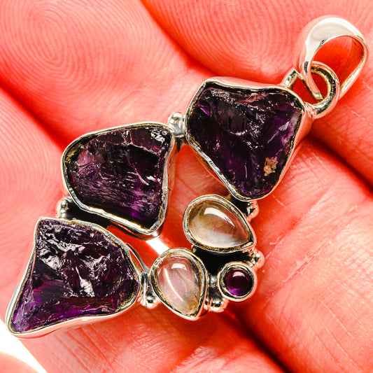 Amethyst Pendants handcrafted by Ana Silver Co - PD35999