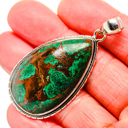 Malachite Pendants handcrafted by Ana Silver Co - PD36001