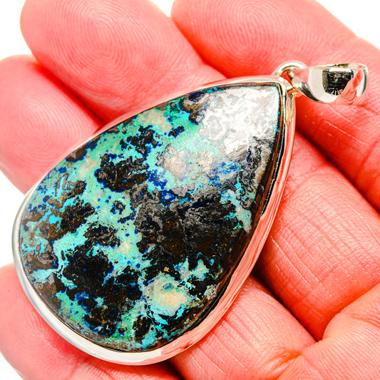 Shattuckite Pendants handcrafted by Ana Silver Co - PD36002