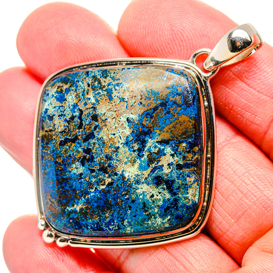 Shattuckite Pendants handcrafted by Ana Silver Co - PD36006