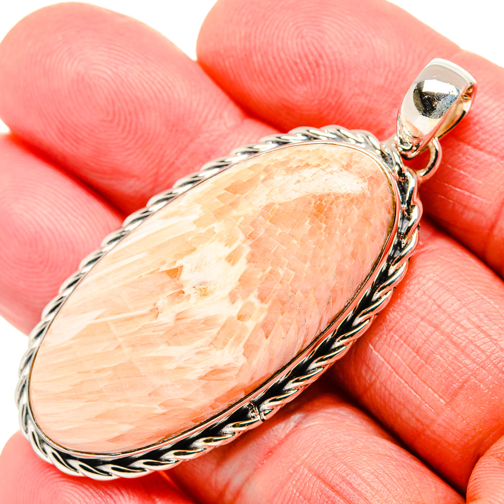 Scolecite Pendants handcrafted by Ana Silver Co - PD36010