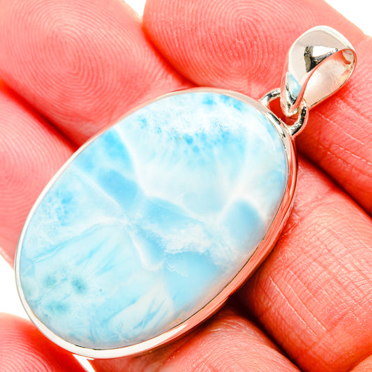 Larimar Pendants handcrafted by Ana Silver Co - PD36012