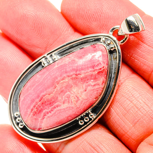 Rhodochrosite Pendants handcrafted by Ana Silver Co - PD36013