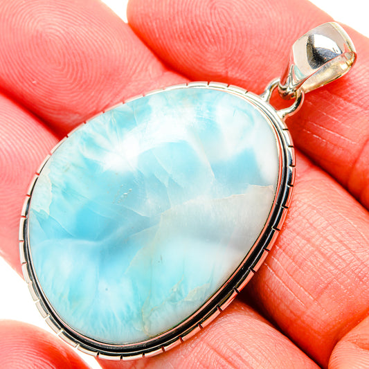 Larimar Pendants handcrafted by Ana Silver Co - PD36017