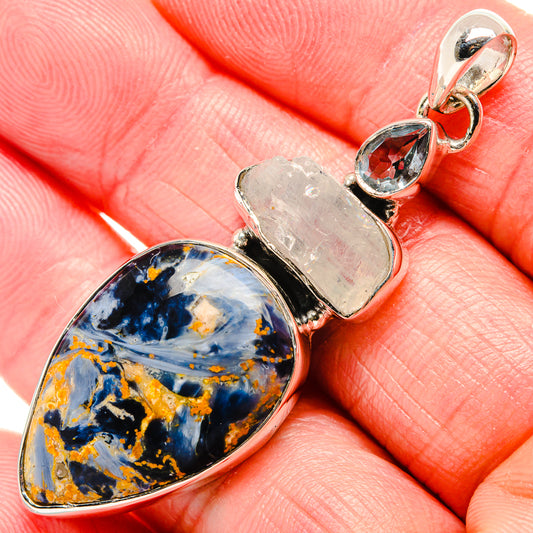 Pietersite Pendants handcrafted by Ana Silver Co - PD36027