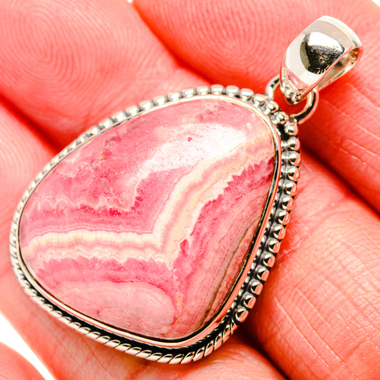 Rhodochrosite Pendants handcrafted by Ana Silver Co - PD36036