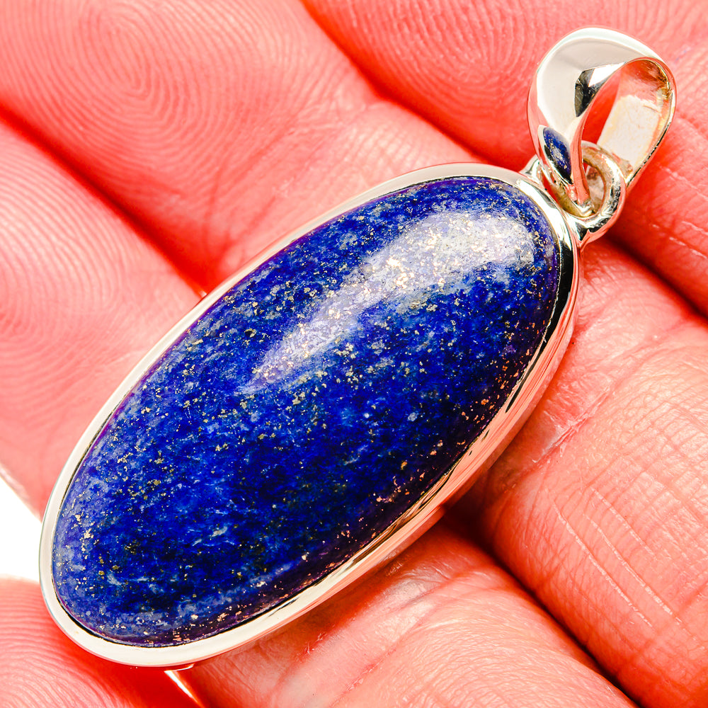 Lapis Lazuli Pendants handcrafted by Ana Silver Co - PD36039