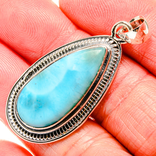 Larimar Pendants handcrafted by Ana Silver Co - PD36041