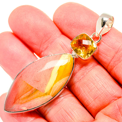 Mookaite Pendants handcrafted by Ana Silver Co - PD36049