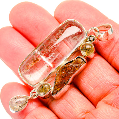 Garden Quartz Pendants handcrafted by Ana Silver Co - PD36058