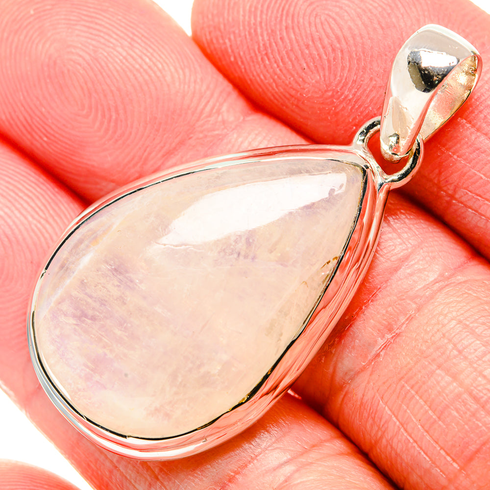 Rainbow Moonstone Pendants handcrafted by Ana Silver Co - PD36072