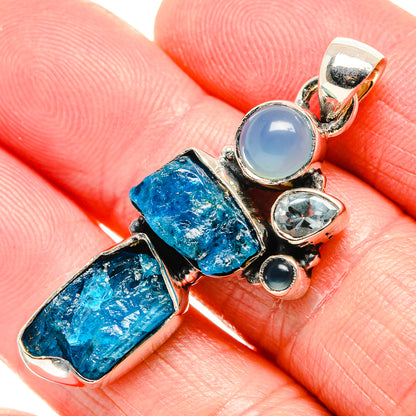 Apatite Pendants handcrafted by Ana Silver Co - PD36073