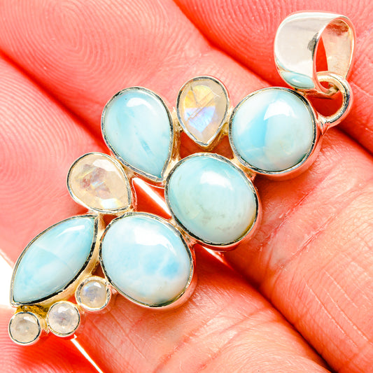 Larimar Pendants handcrafted by Ana Silver Co - PD36083