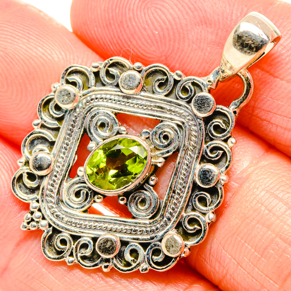 Peridot Pendants handcrafted by Ana Silver Co - PD36089