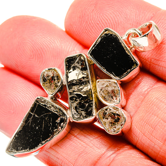 Shungite Pendants handcrafted by Ana Silver Co - PD36096
