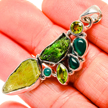 Peridot Pendants handcrafted by Ana Silver Co - PD36122
