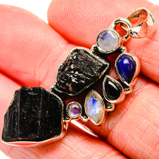 Tektite Pendants handcrafted by Ana Silver Co - PD36124