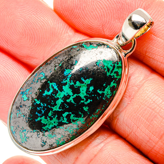 Shattuckite Pendants handcrafted by Ana Silver Co - PD36140