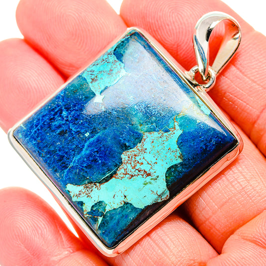 Shattuckite Pendants handcrafted by Ana Silver Co - PD36142