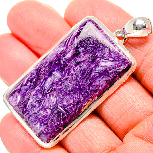 Charoite Pendants handcrafted by Ana Silver Co - PD36148