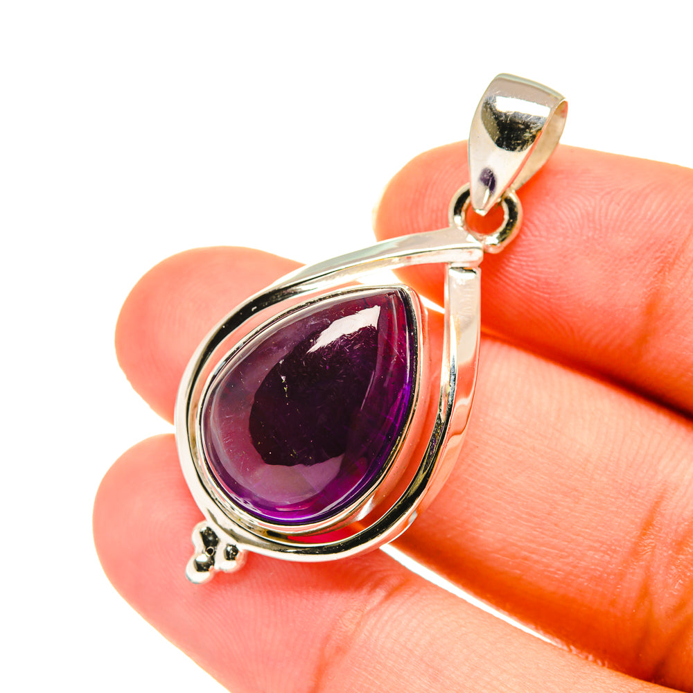 Amethyst Pendants handcrafted by Ana Silver Co - PD3615