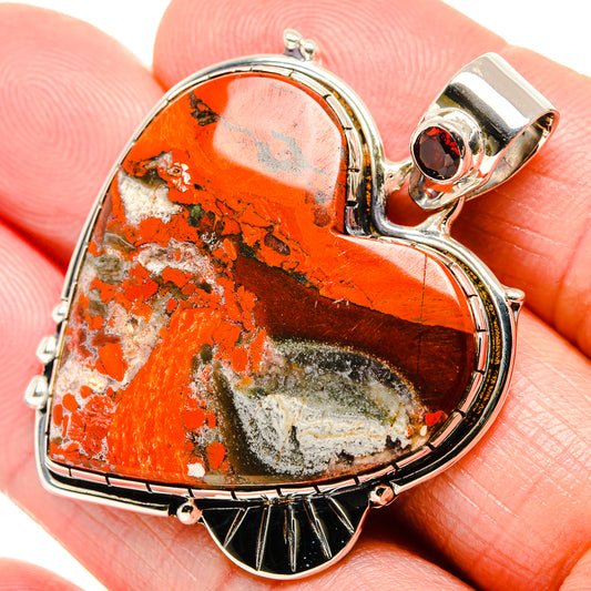 Red Jasper Pendants handcrafted by Ana Silver Co - PD36154