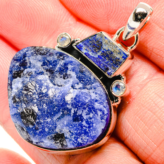 Sodalite Pendants handcrafted by Ana Silver Co - PD36166