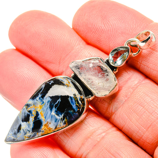 Pietersite Pendants handcrafted by Ana Silver Co - PD36178