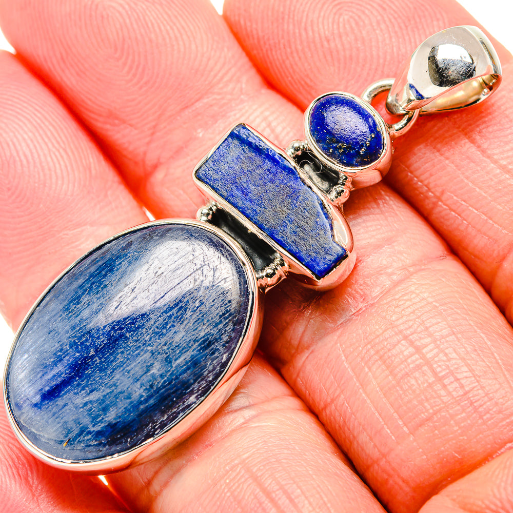 Kyanite Pendants handcrafted by Ana Silver Co - PD36180