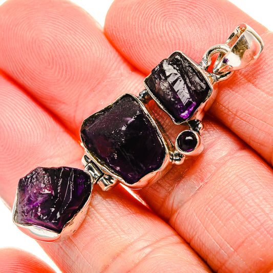 Amethyst Pendants handcrafted by Ana Silver Co - PD36184