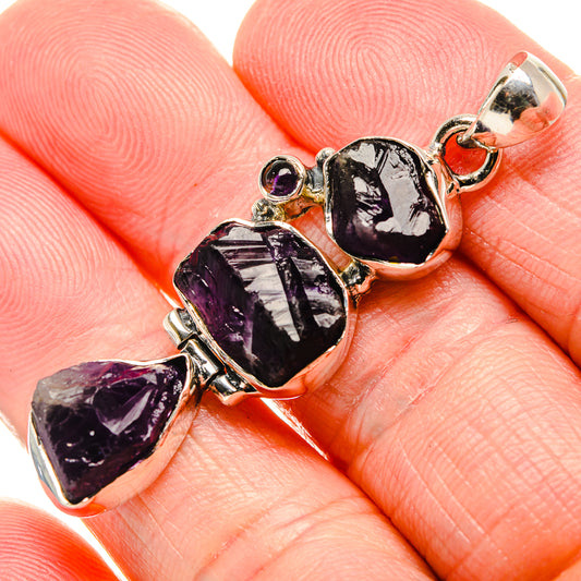 Amethyst Pendants handcrafted by Ana Silver Co - PD36187