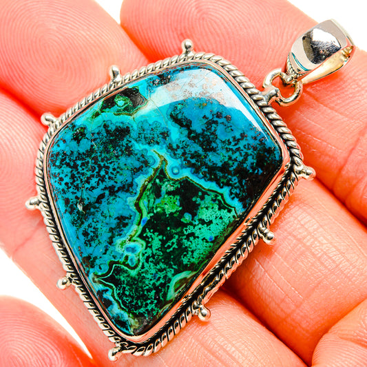 Malachite Pendants handcrafted by Ana Silver Co - PD36233